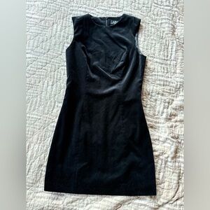 A.P.C. Elegant Black Sleeveless Mini Dress